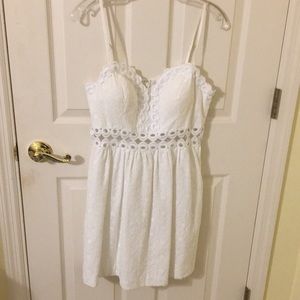 Lilly Pulitzer white dress